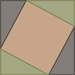 Pythagorean Theorem Logo For Online Math Tutor, LLC